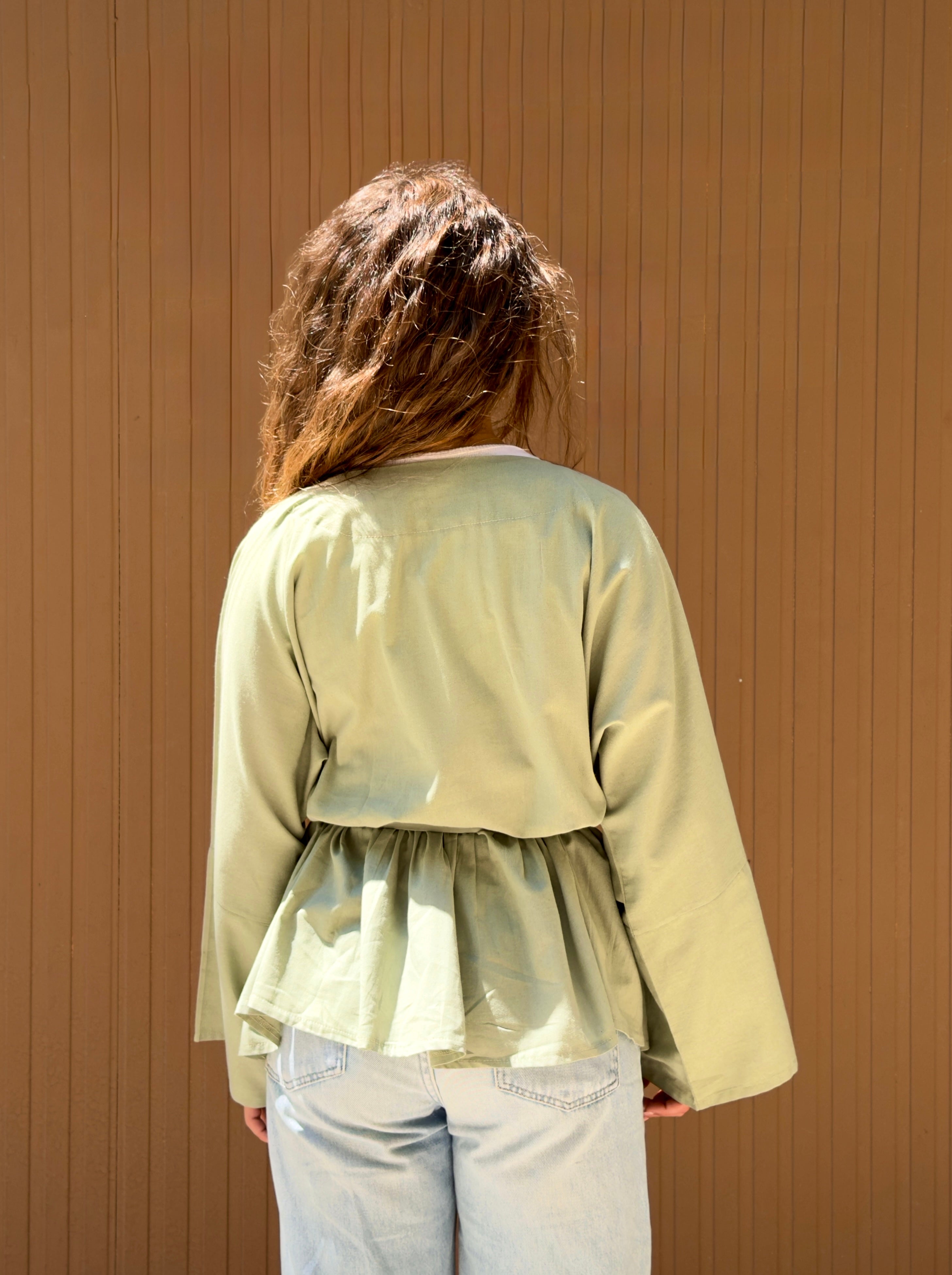 Bella lenin blouse